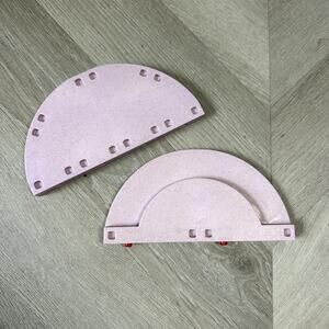 2 Playmobil 3019 Palace Fairy Castle Purple Baseplates Replacement Parts Pieces